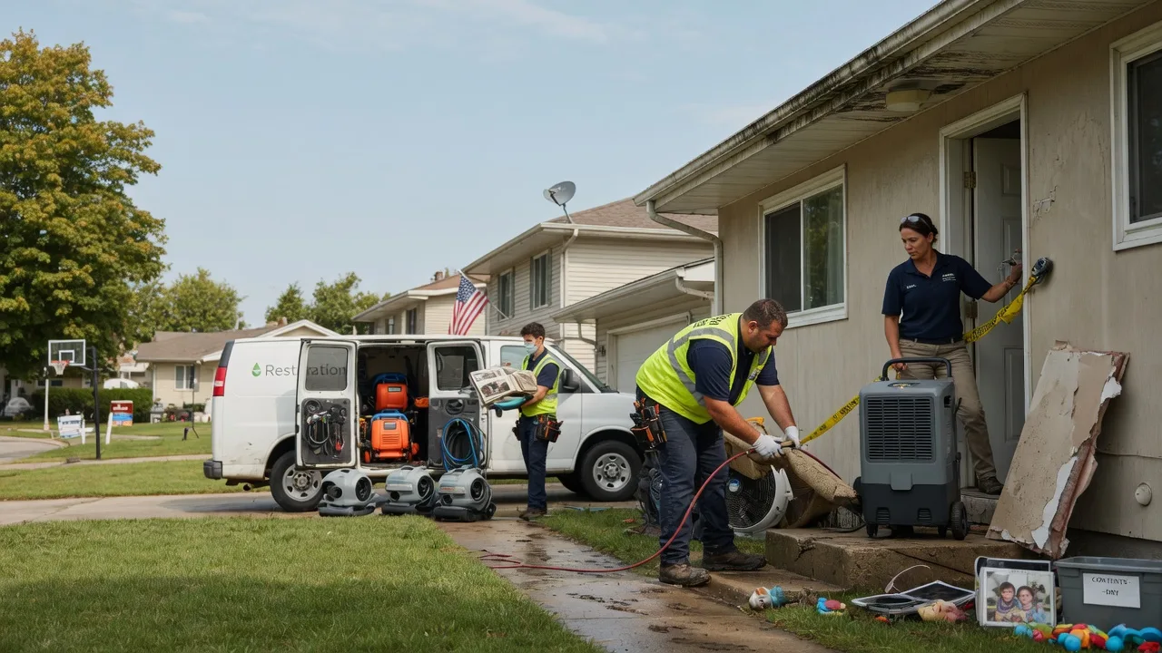 Water Damage Restoration in Orleans, IN near me